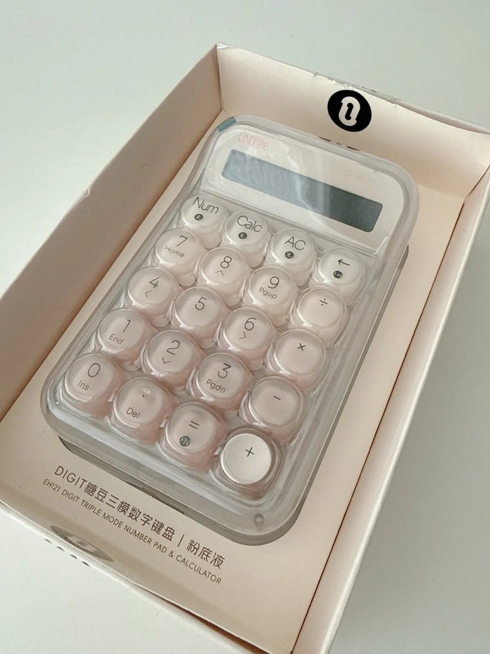 LOFREE Foundation Wireless Numpad - Brand new